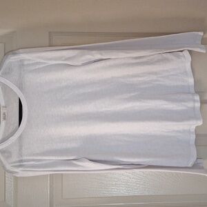 Barefoot Dreams Cream Long Sleeve Top SMALL